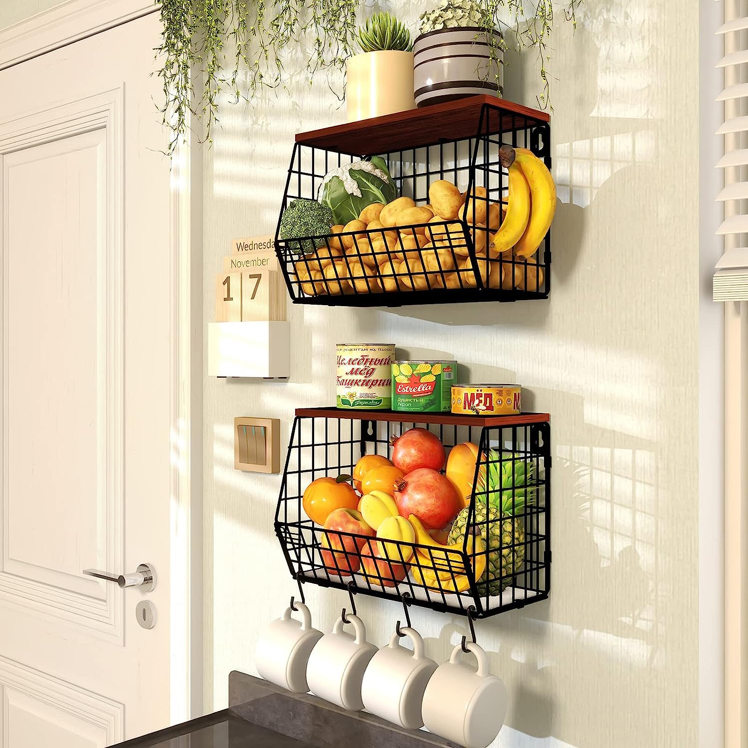 13 Best Wire Baskets For Wall Storage For 2023
