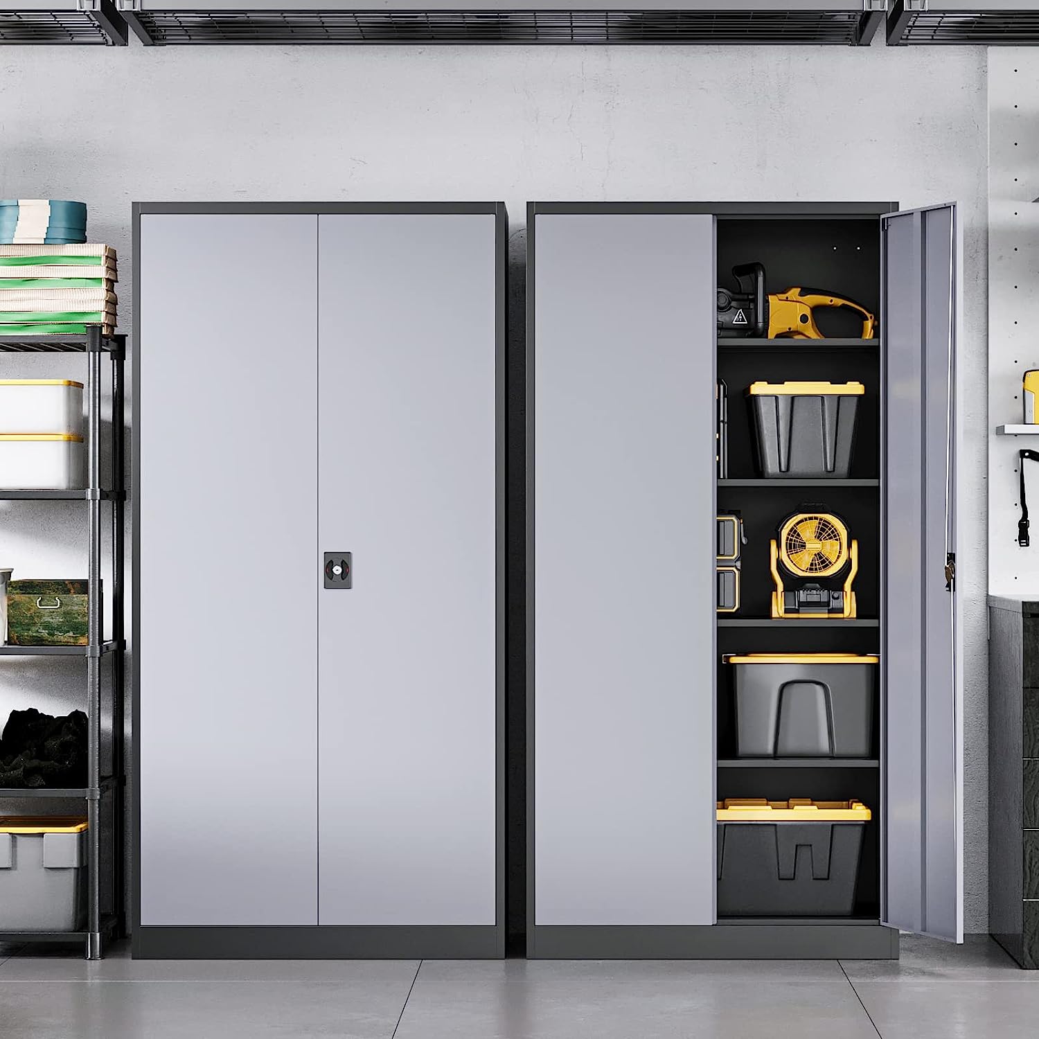 14 Best Garage Storage Cabinets With Doors And Shelves For 2023