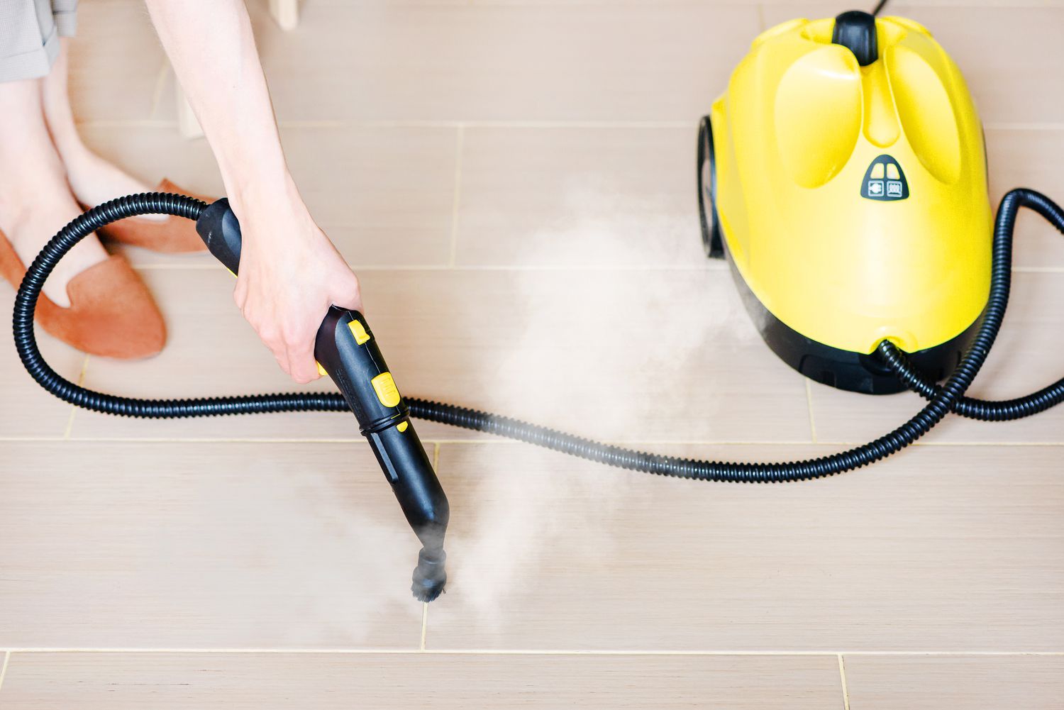 2800W High Pressure Steam Cleaner, Handheld Portable High Temperature Steam  Cleaning Machine for Kitchen Bathroom Grout Tile Furniture and Cars, with