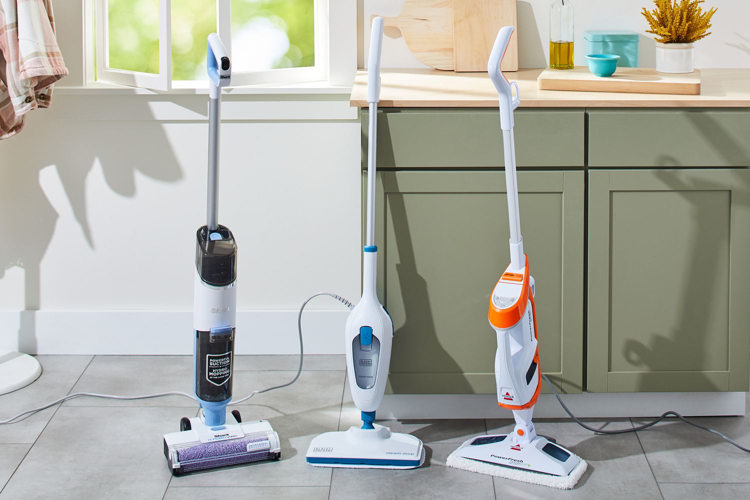 Shark S7201 Steam & Scrub with Steam Blaster Technology Hard Floor Steam Mop