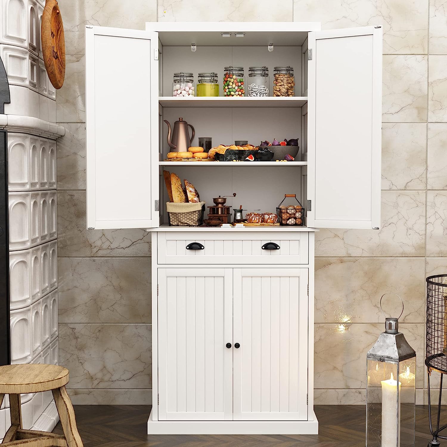 15 Best Kitchen Storage Cabinets With Shelves And Doors For 2023