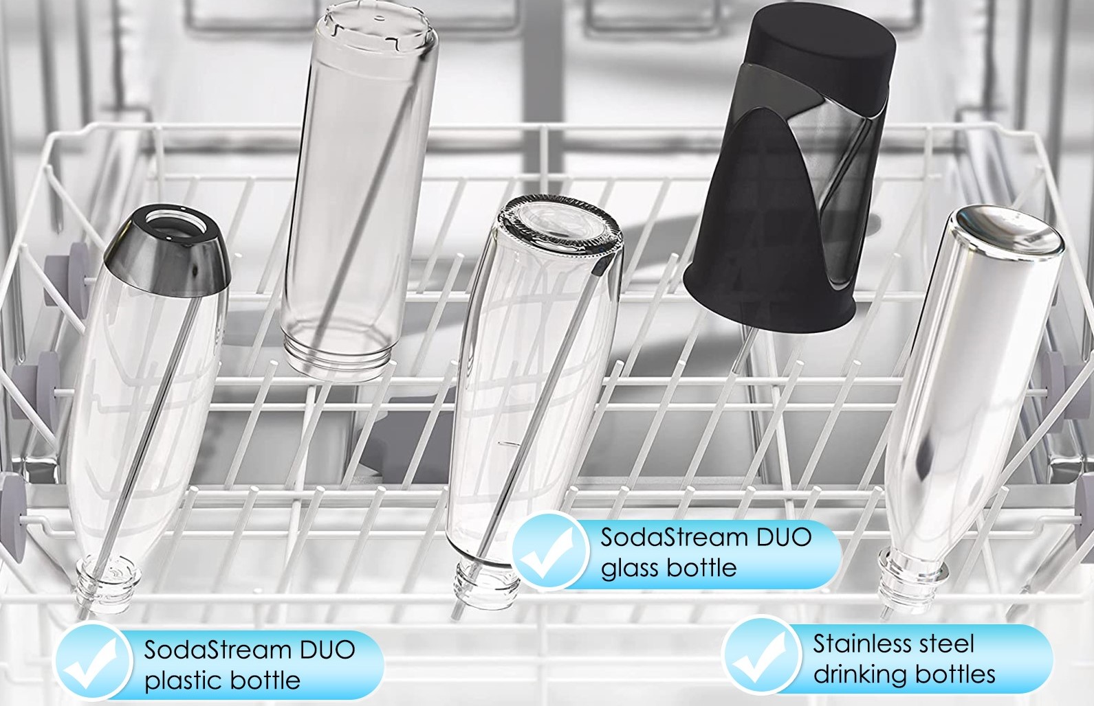 15 Best Soda Stream Bottles 1 Liter Dishwasher Safe for 2024