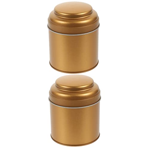 UPKOCH Tea Tin Can Cookie Containers
