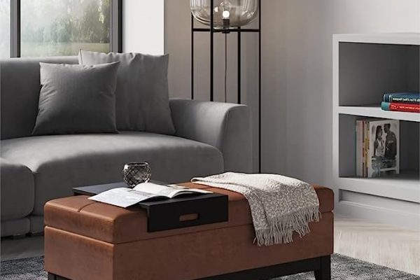 10 Best Leather Storage Ottoman Picks To Stylishly Kick Your Legs Up