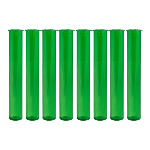 Portable Green Storage Tube Container - 10 Pack