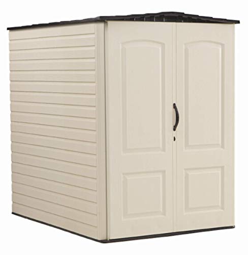 Rubbermaid Large Plastic Vertical Resin Storage Shed