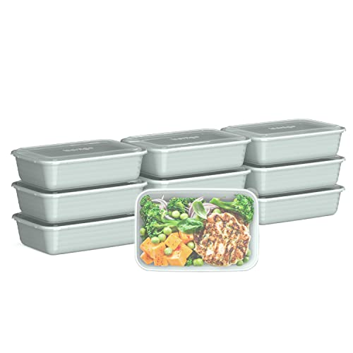 Bentgo Prep 1-Compartment Containers - 20-Piece Meal Prep Kit