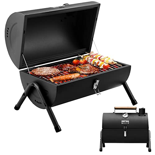 Portable Charcoal Grill by DNKMOR BLACK