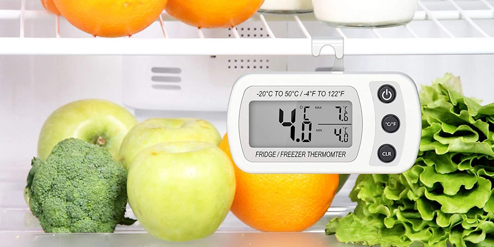 5 Amazing Refrigerator Thermometer 2 Pack for 2024