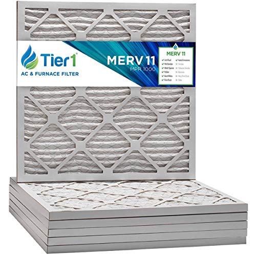Tier1 Pleated Air/Furnace Filter -6 Pack