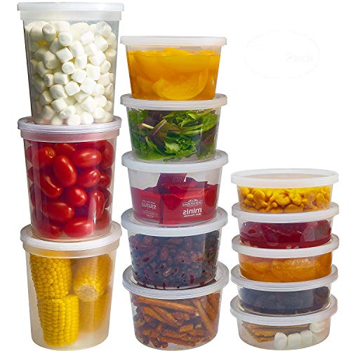 DuraHome Food Storage Containers with Lids Combo Pack