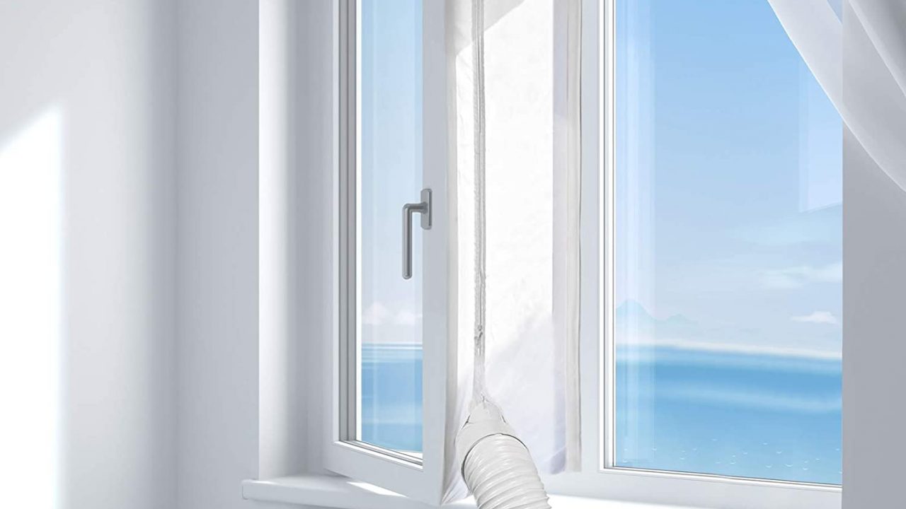 portable ac seal for casement window