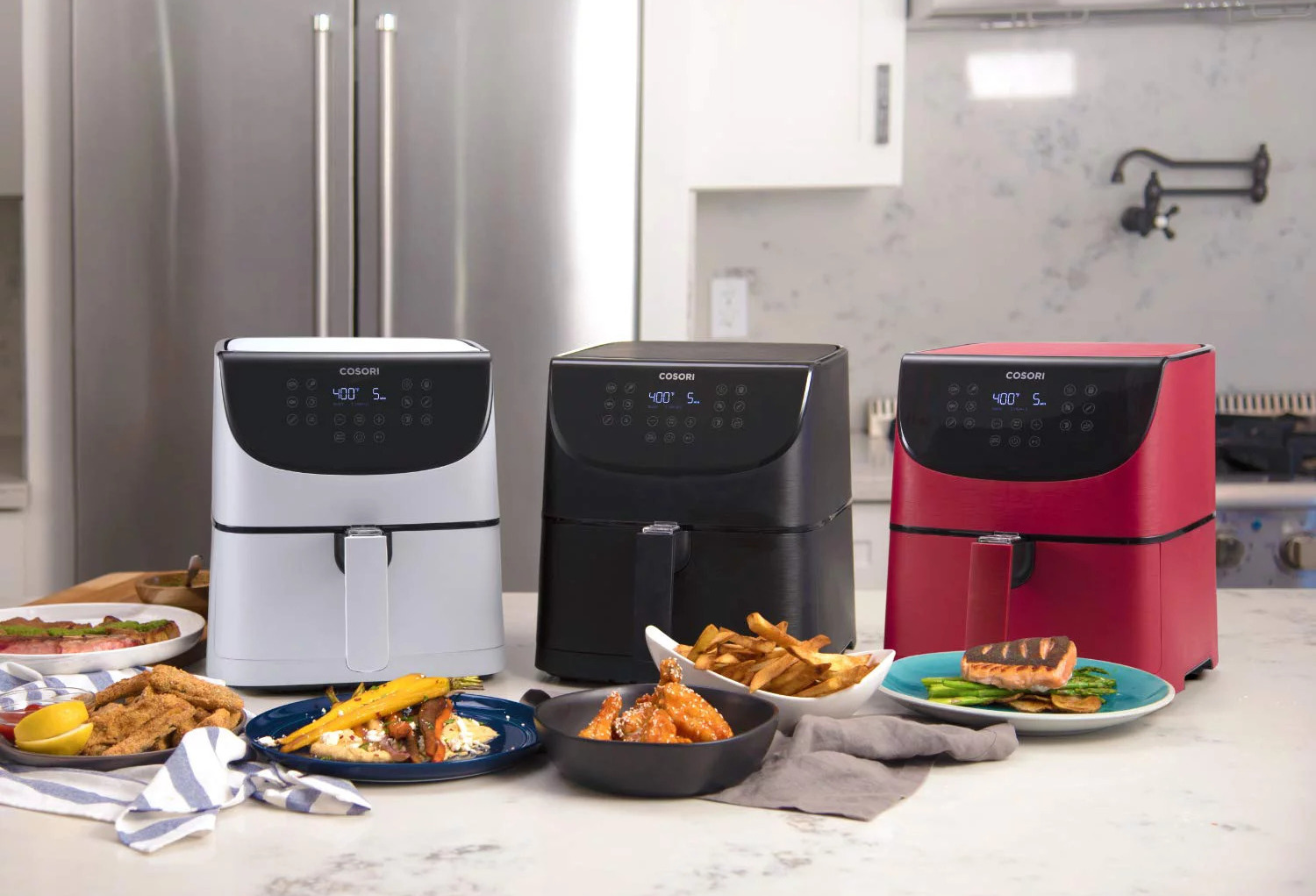 COSORI Pro Gen 2 Air Fryer 5 8QT, Upgraded Version with Stable
