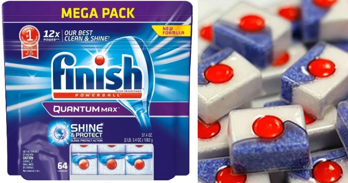 Finish Powerball Quantum Dishwasher Detergent Review - Consumer
