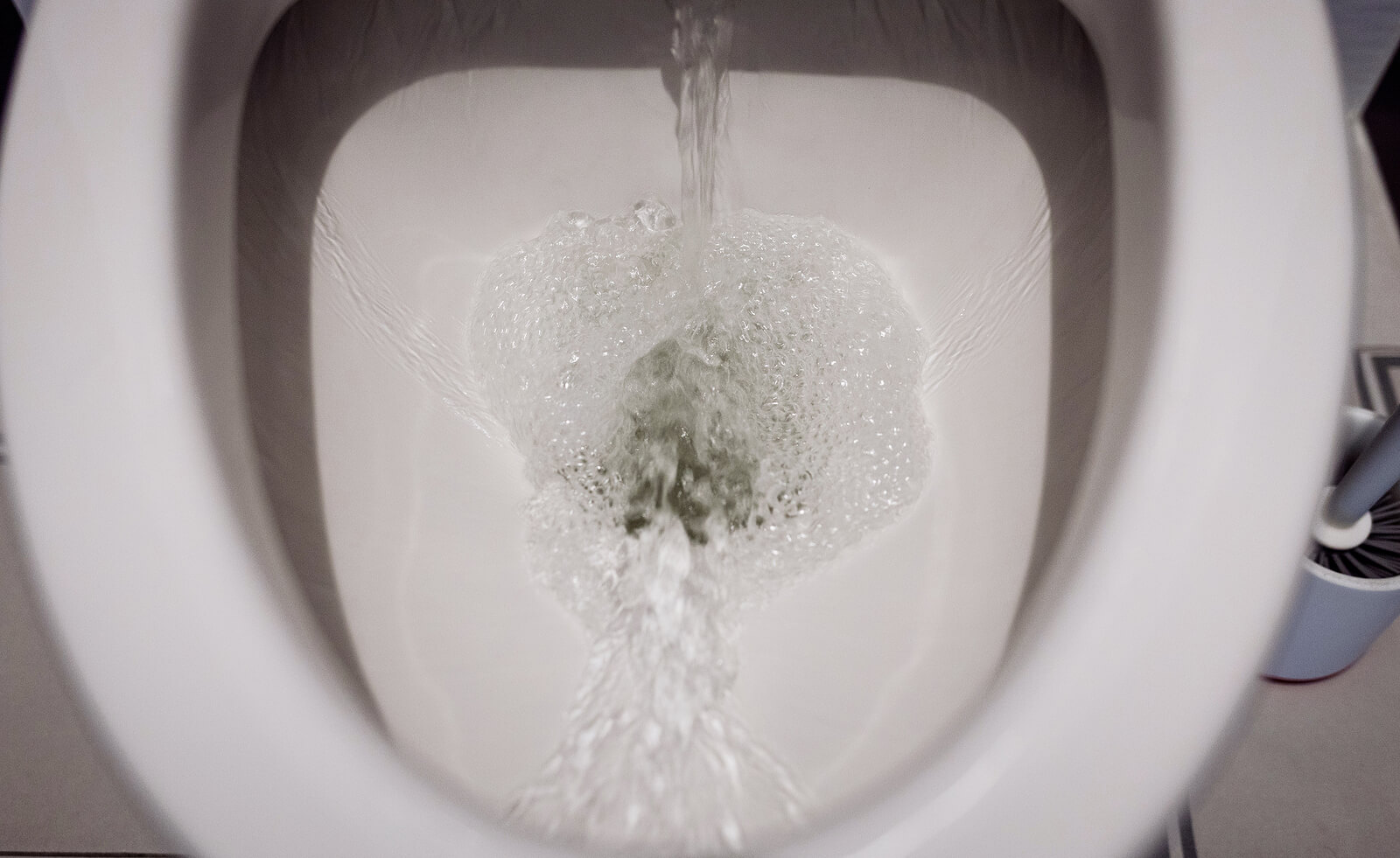 Bubbling Toilet When Tub Drains