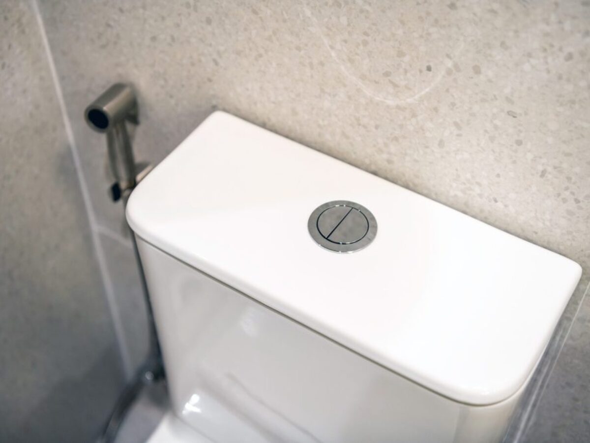 Fix the push button flush cistern. 