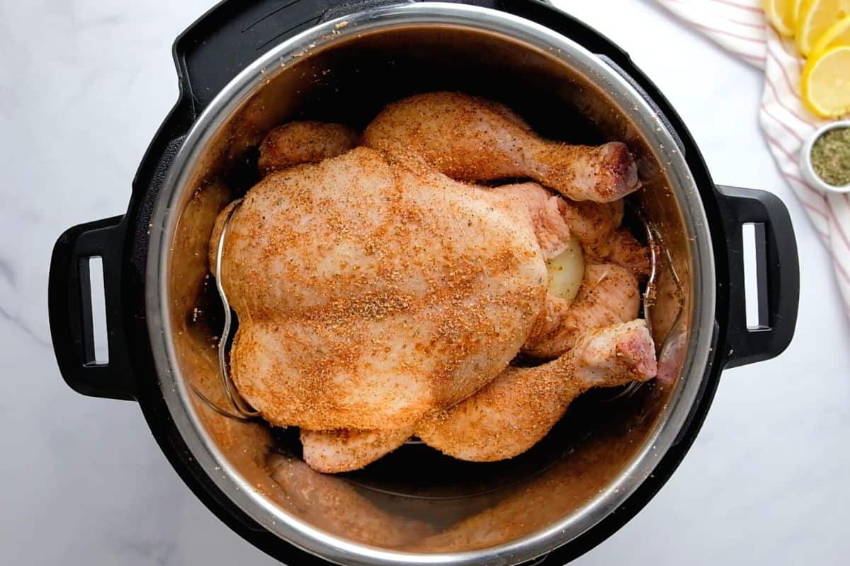 How Long Should You Cook A Whole Chicken In An  Electric Pressure Cooker?