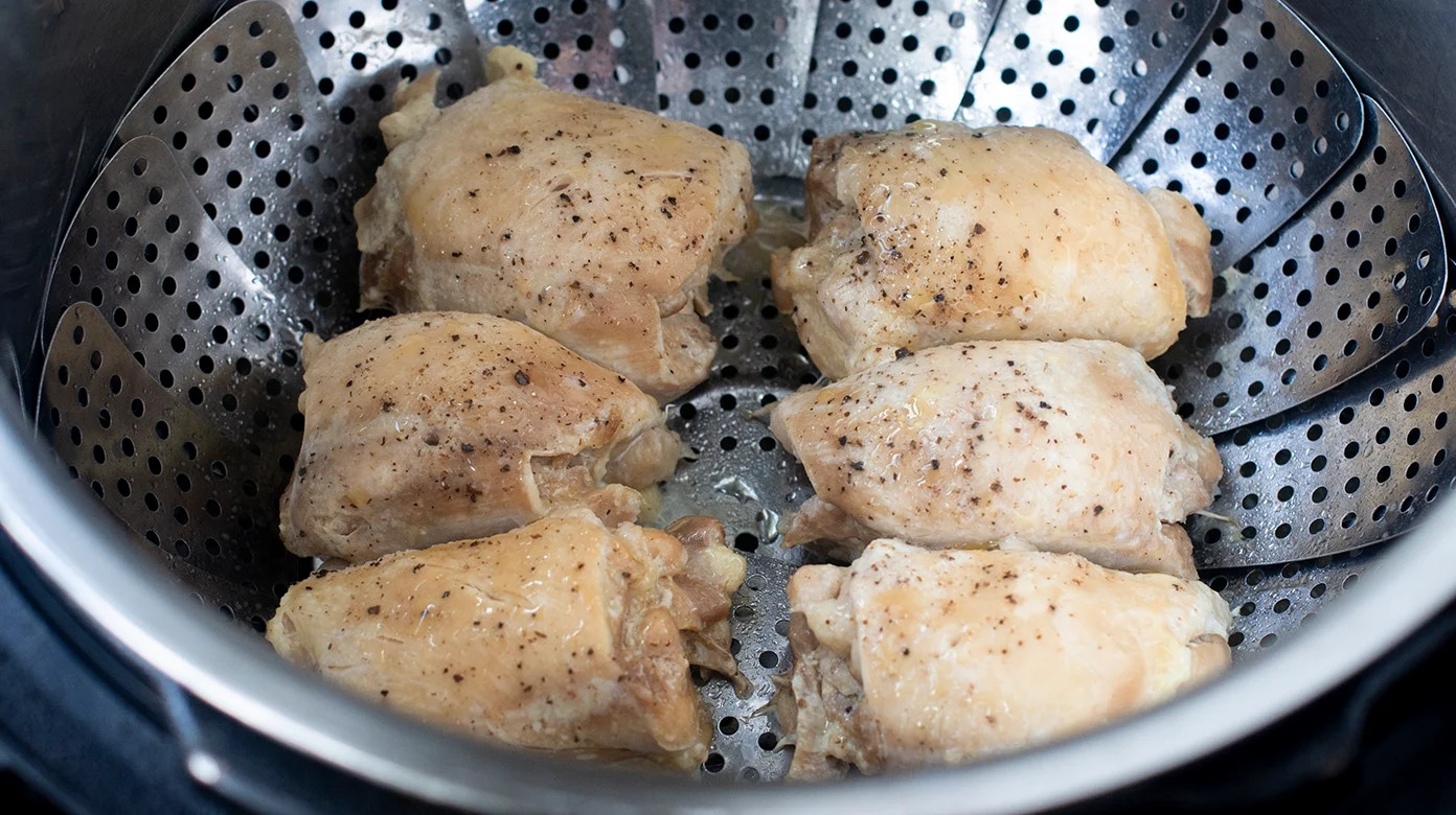 How Long To Cook 6 Frozen Bone In Chicken Thighs In Electric Pressure