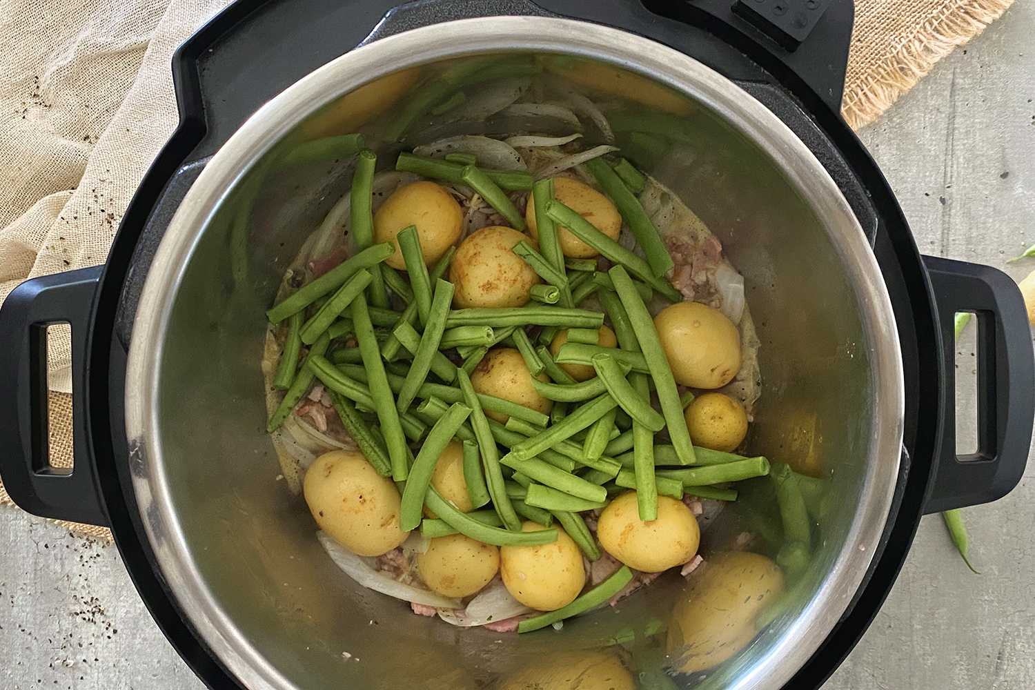 How Long To Cook Green Beans And Potatoes In Electric Pressure Cooker