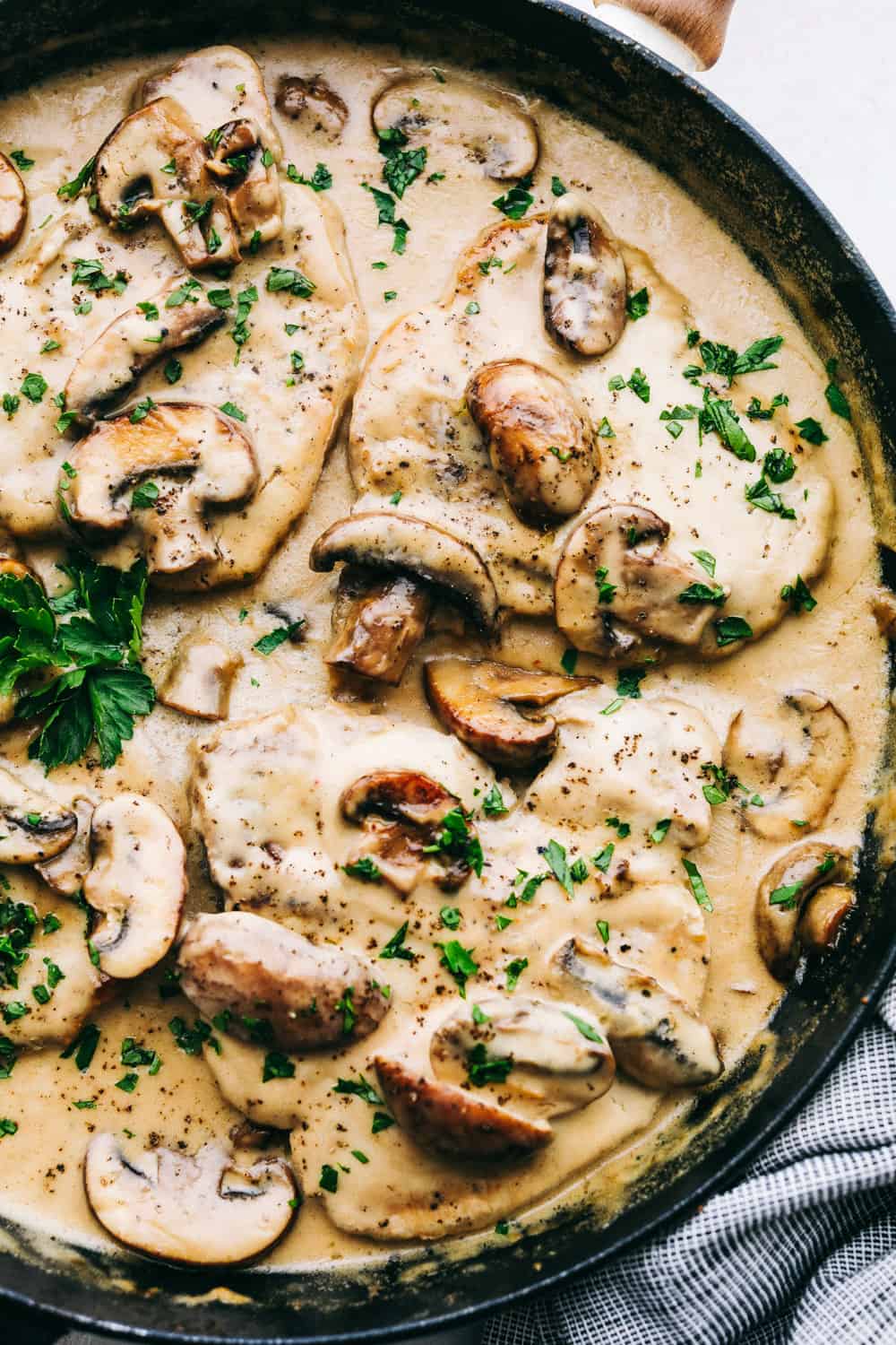 How T9 Cook Pork Chops In Cream Of Mushroom Soup In Electric Skillet