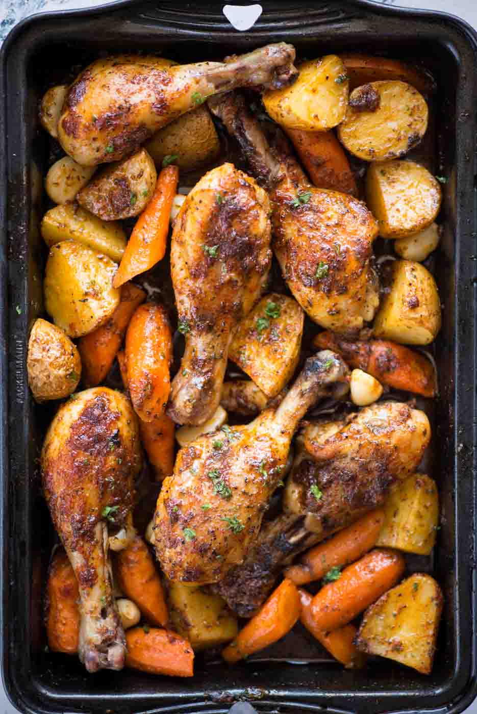 How To Bake Chicken Drumsticks In An Electric Skillet?