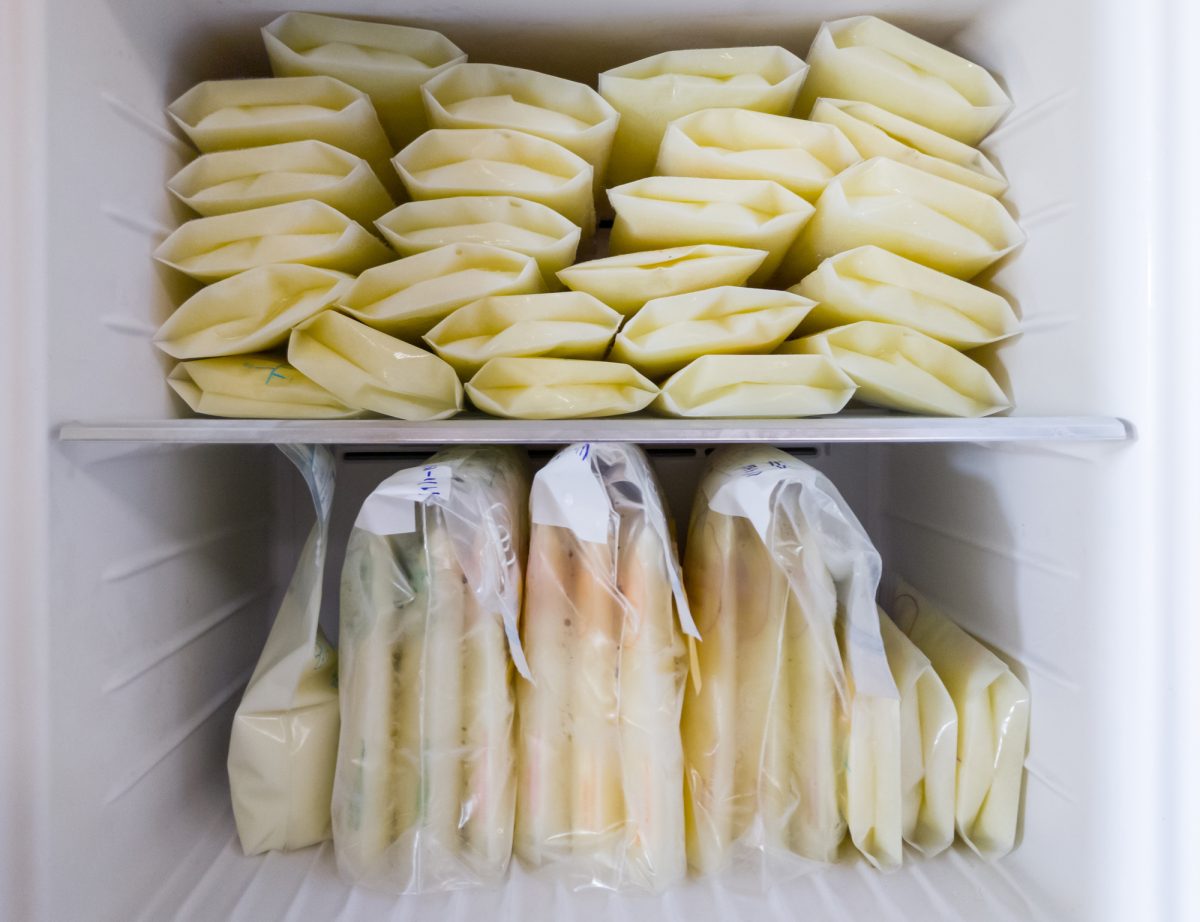 How To Build A Freezer Stash While Exclusively Breastfeeding