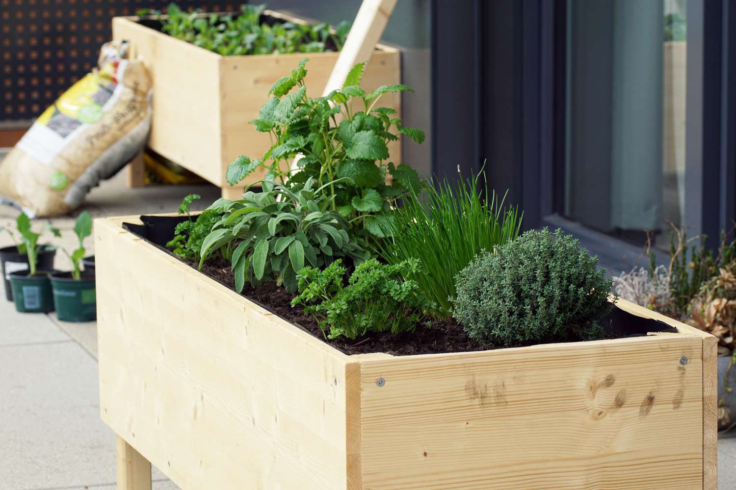 How To Build A Raised Garden Bed On Legs