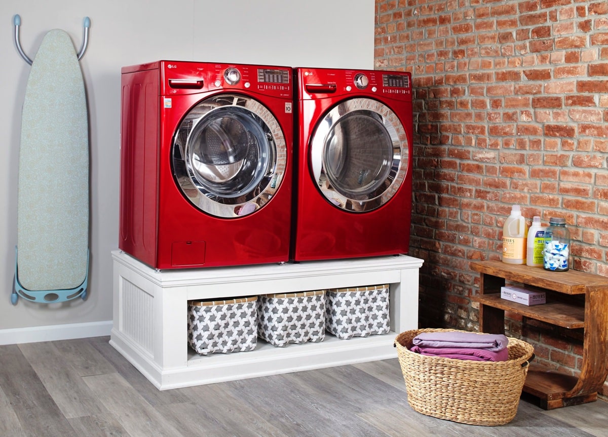 How To Build Washer Dryer Pedestal