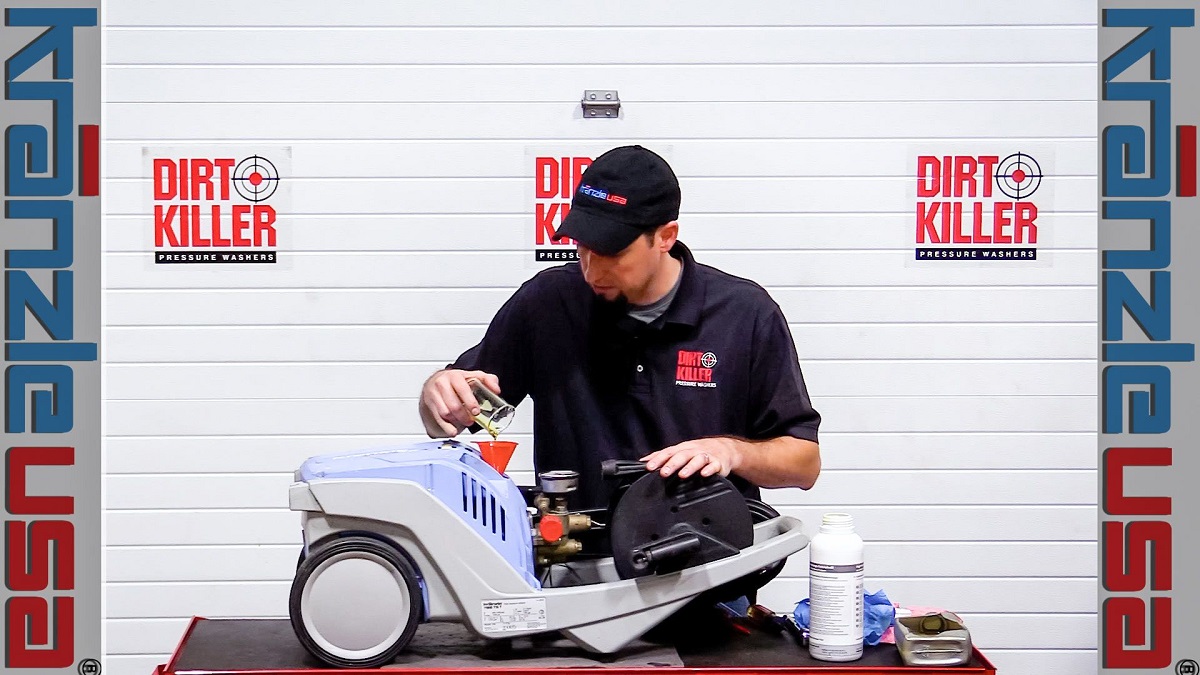 How To Change Oil In A Pressure Washer