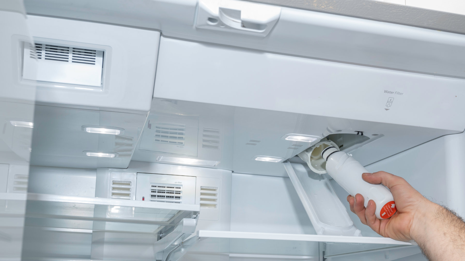 How to change the water filter on your KitchenAid refrigerator