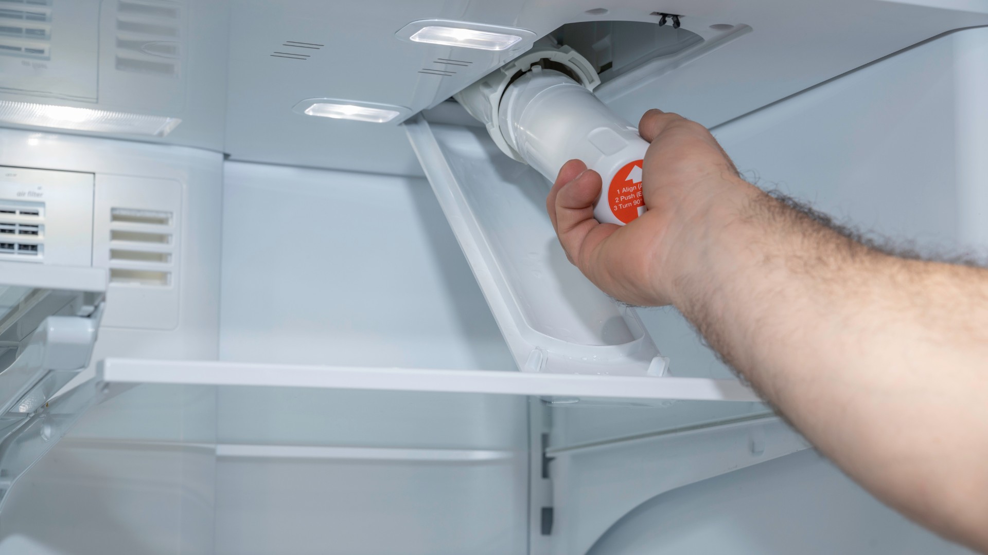 How to change the water filter on your KitchenAid refrigerator