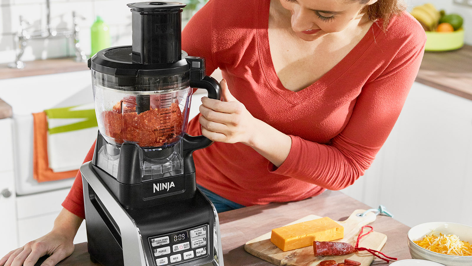 Ninja Express Chop. Space saving & functional food processor