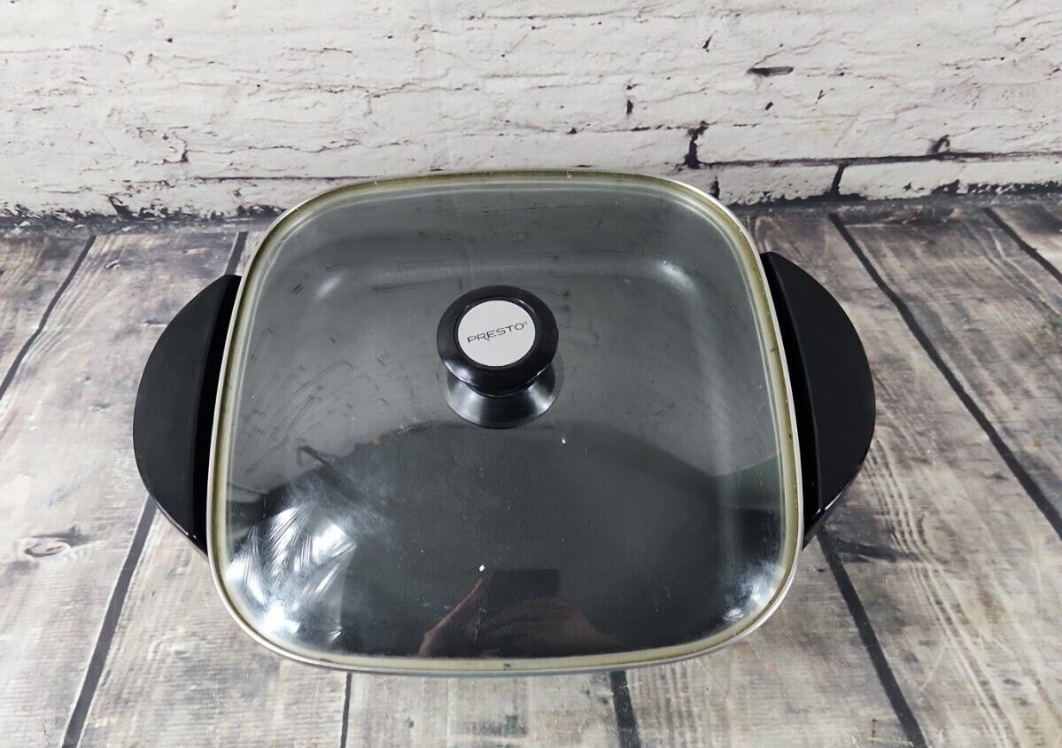 How To Clean And Replace Presto Electric Skillet Cover Assembly