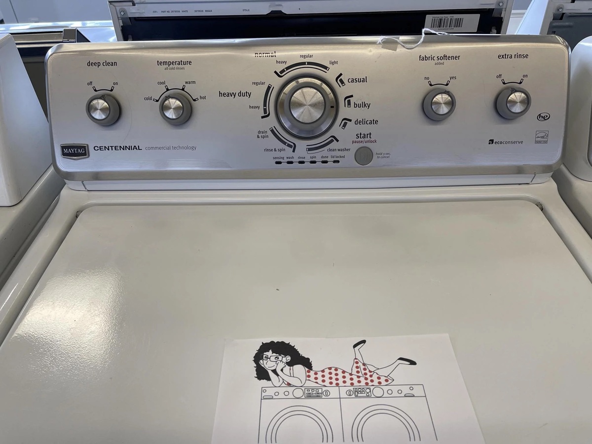 How To Clean Maytag Centennial Washer
