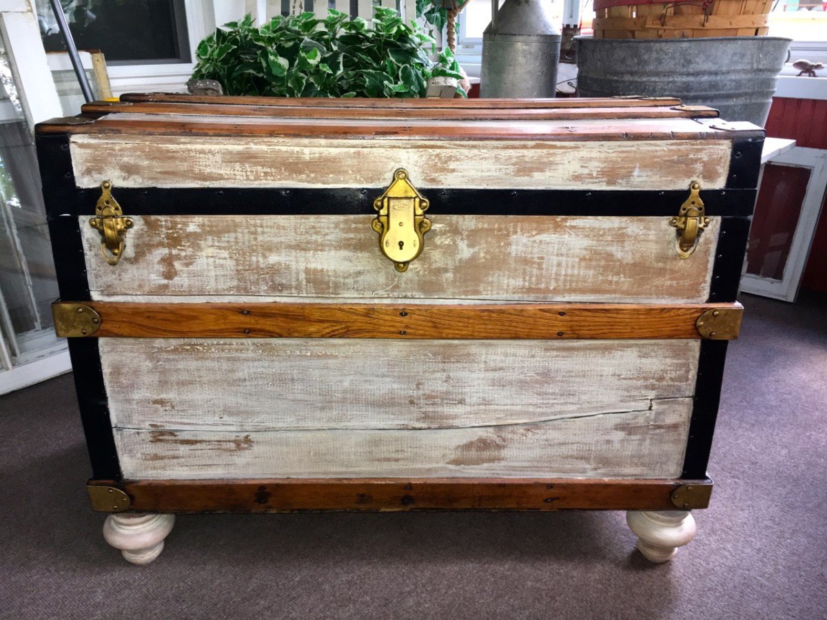 How To Clean Old Steamer Trunk