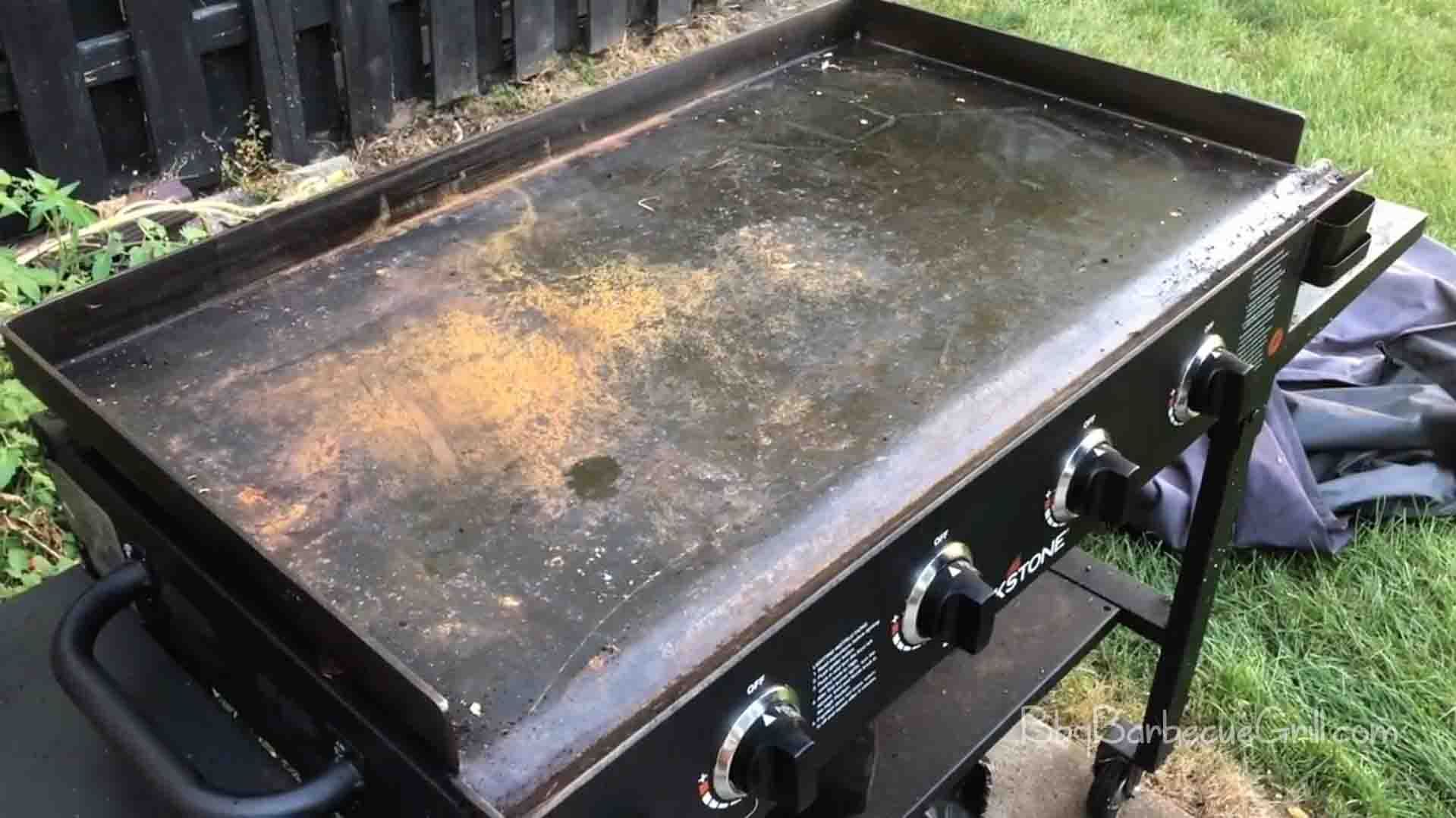 How To Clean Rust Off Flat Top Grill
