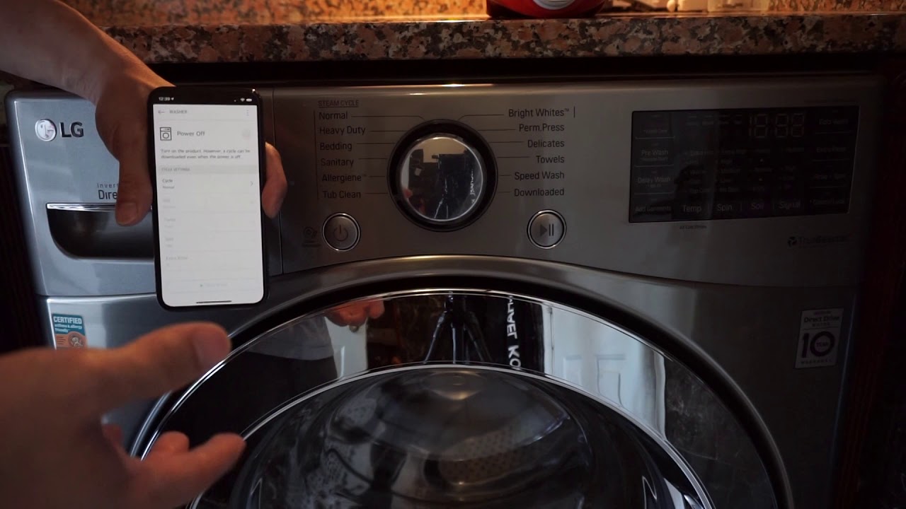 How to Connect LG Washer to WiFi