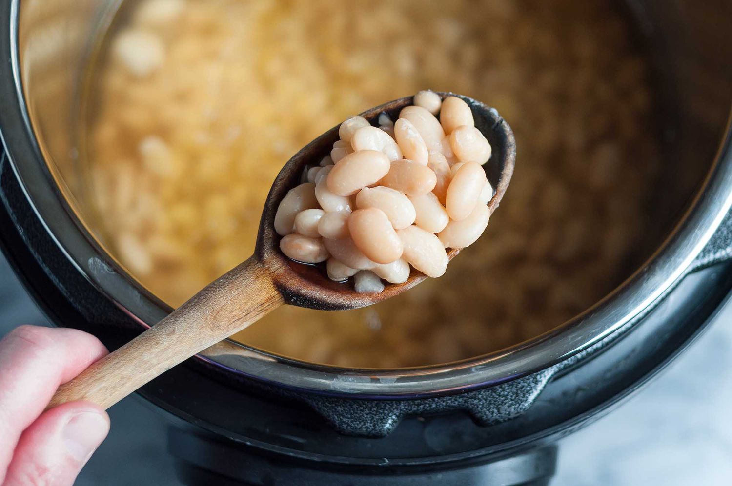 Family FECS: Use pressure cooker for cooking meat and beans