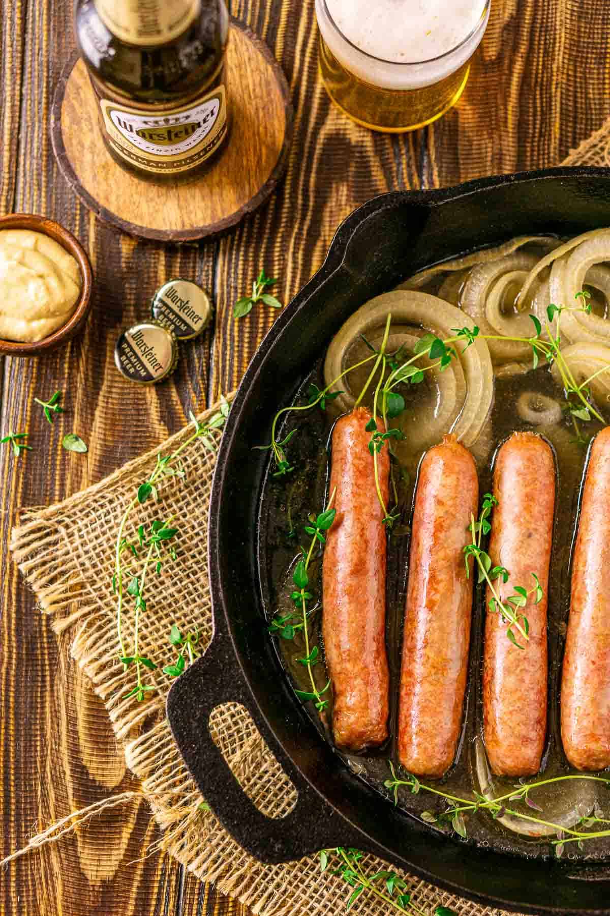 How To Cook Brats In An Electric Skillet