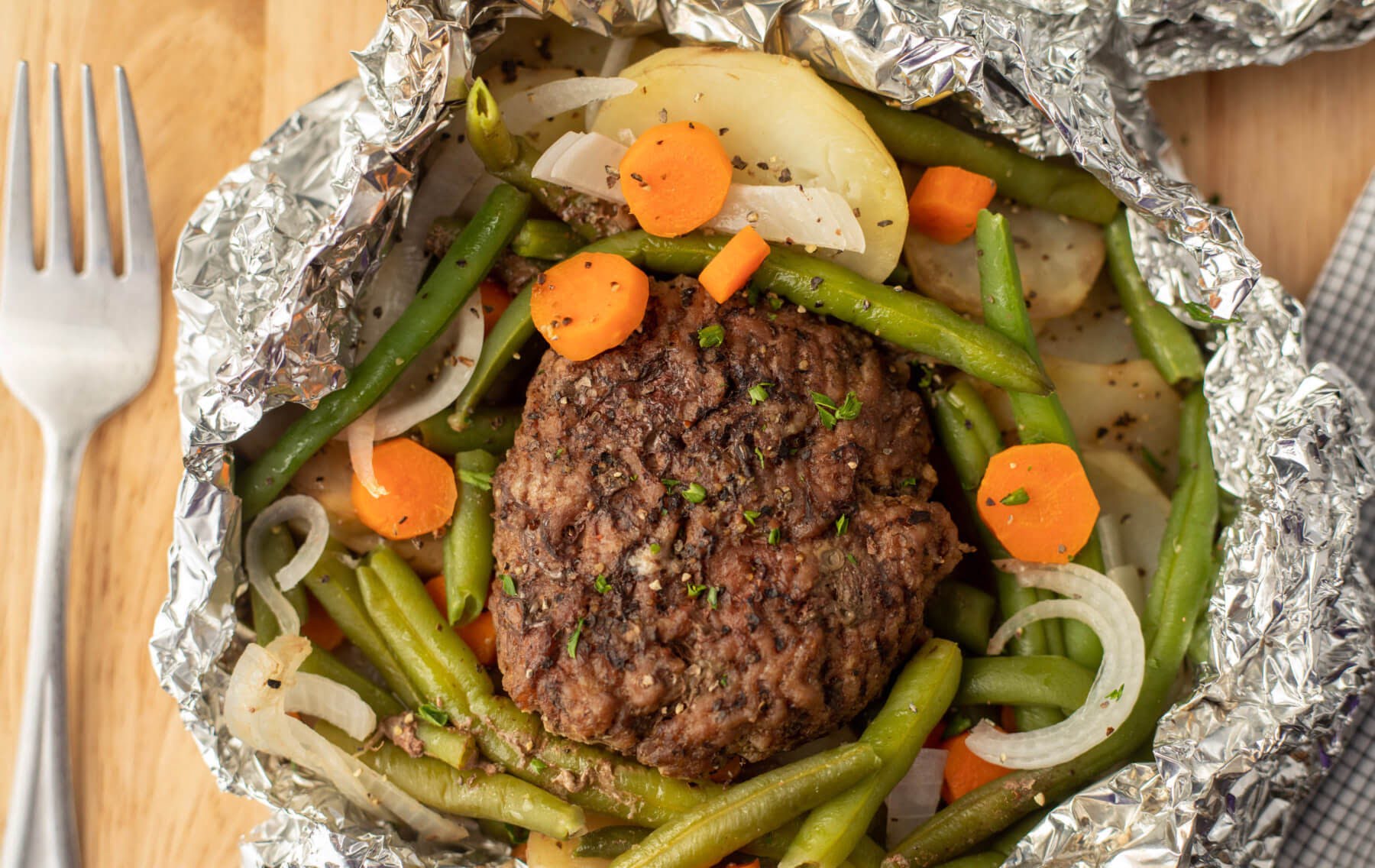 How To Cook Foil Packets Using An Electric Skillet