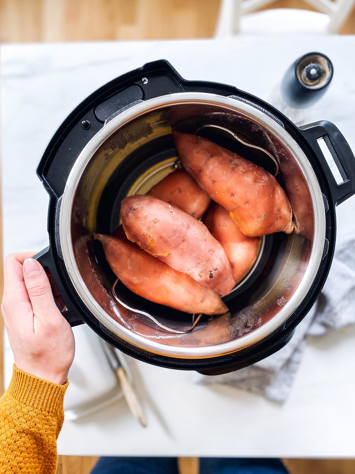 How To Cook Sweet Potatoes In Instant Pot Without Trivet 