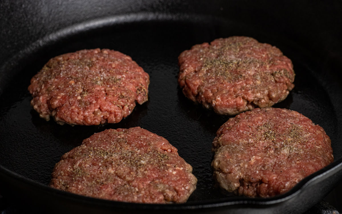 How To Fry Hamburgers In A Electric Skillet