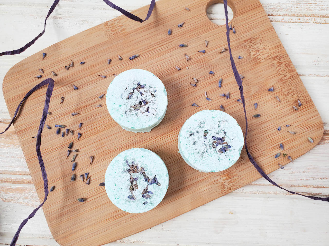DIY Lavender Shower Steamer, Shower Steamers with Recipe, How To Make  Shower Fizzies