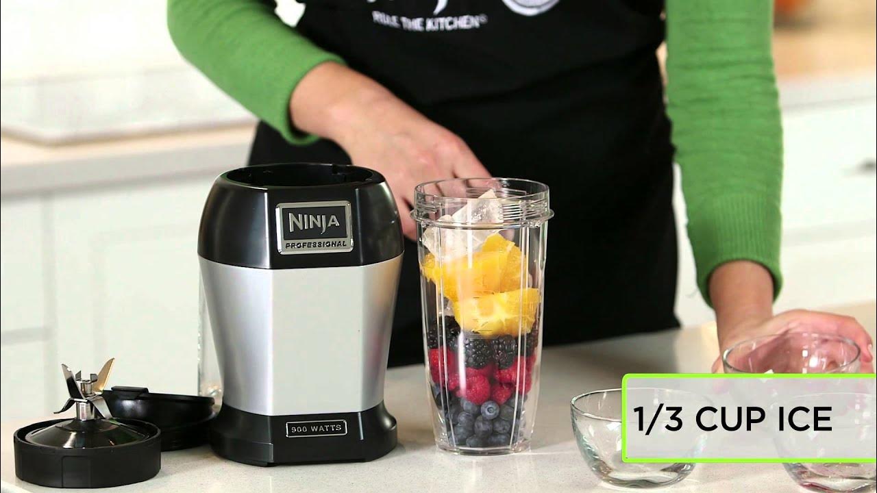 How To Make A Smoothie In A Ninja Blender