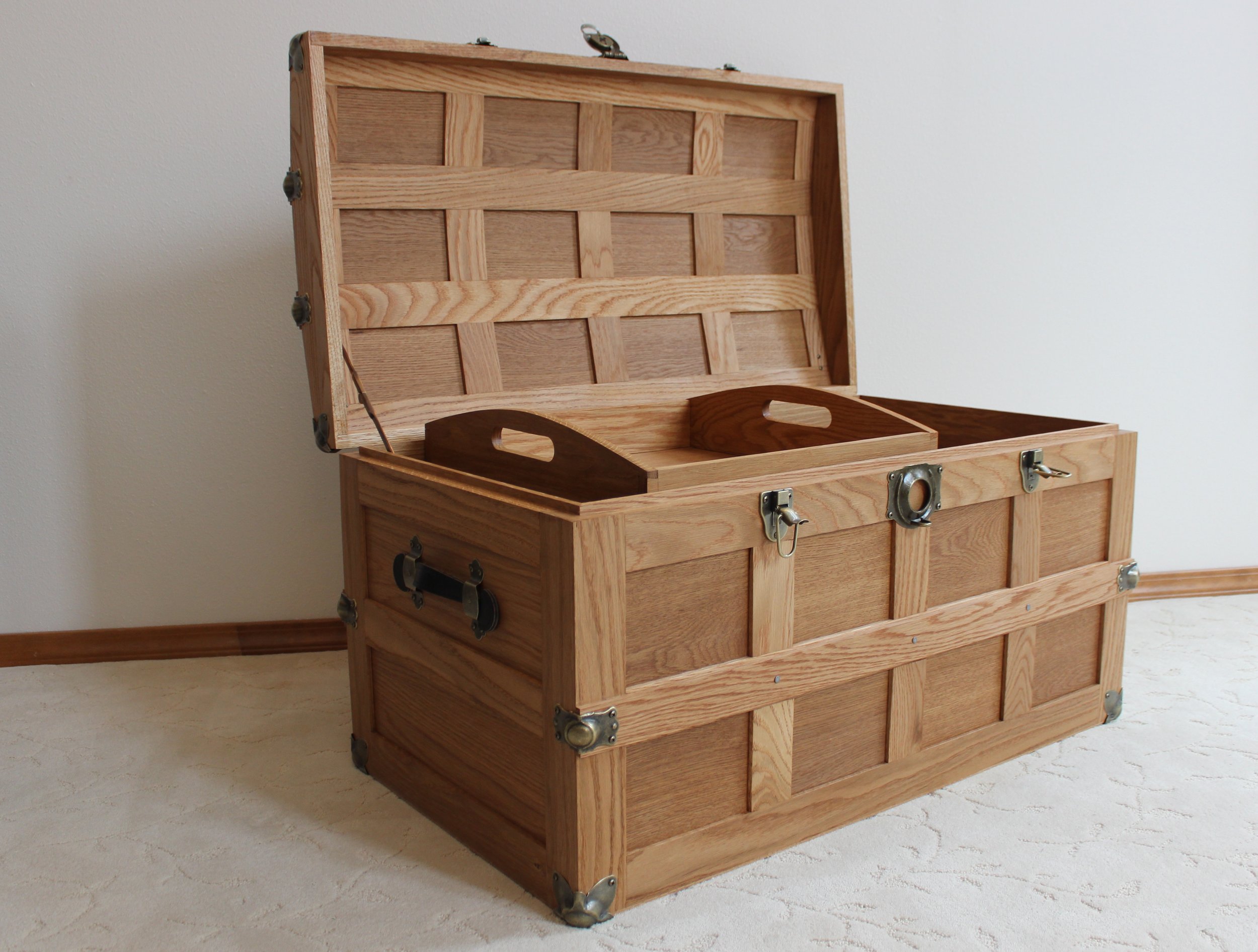 How To Make A Steamer Trunk