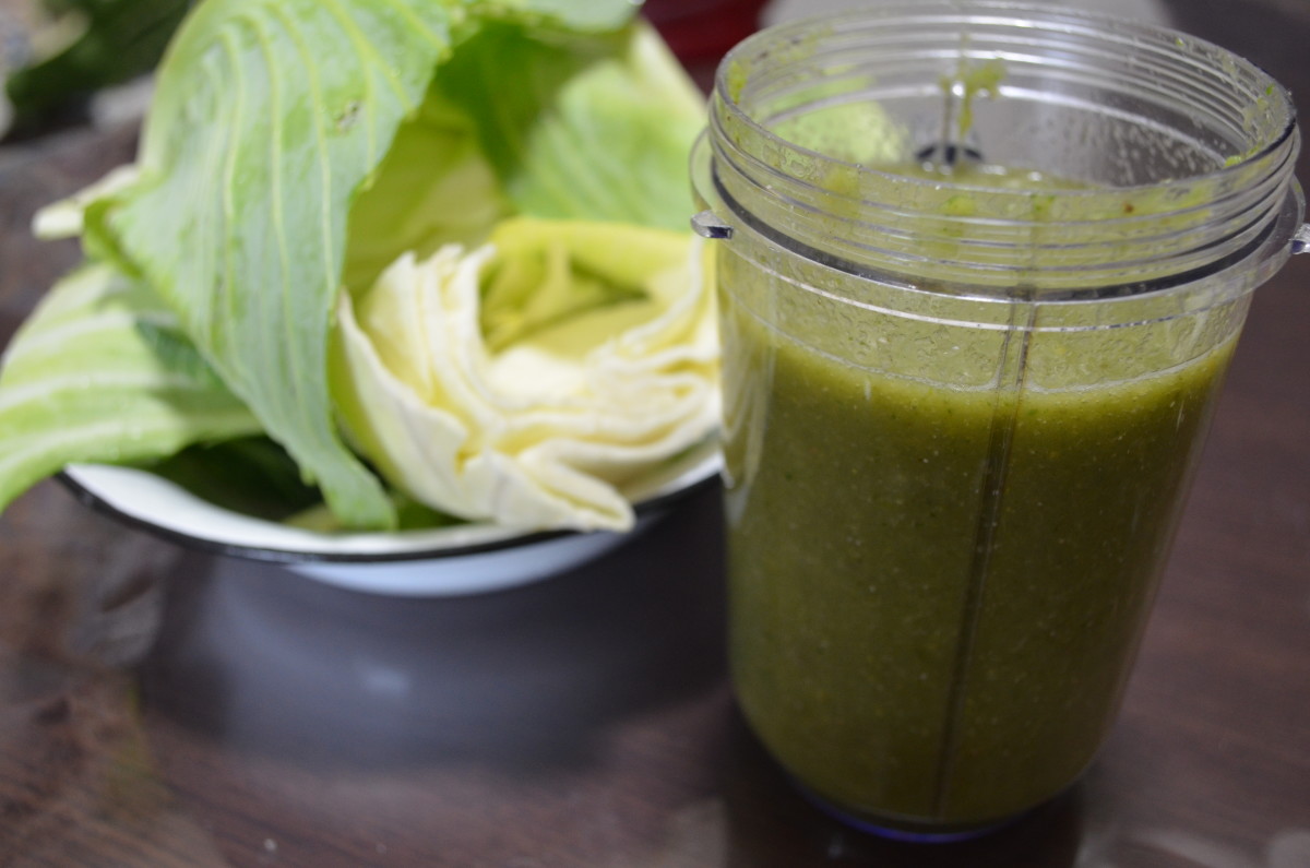 How To Make Cabbage Juice With A Blender