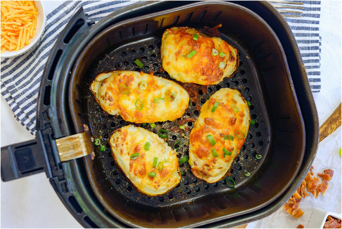 How To Make Twice Baked Potatoes In Air Fryer