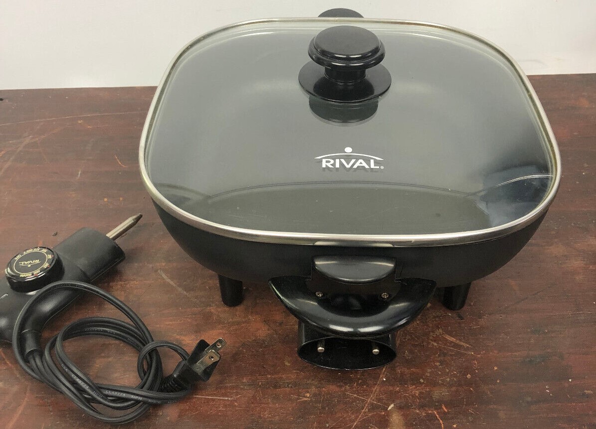 How To Plug In Rival Electric Skillet
