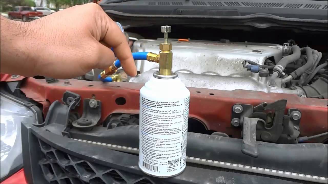 How To Recharge AC In Car R134A