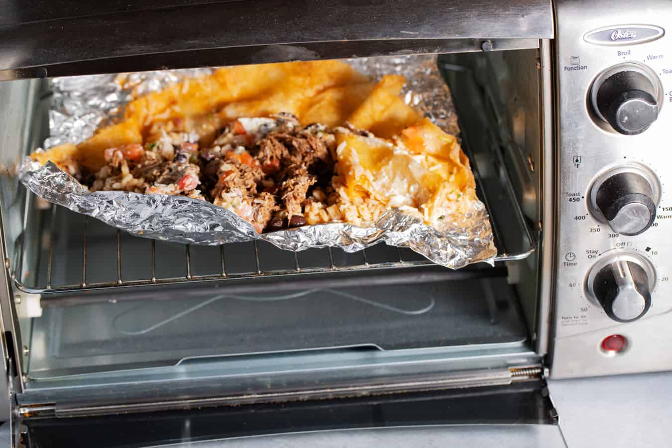How To Reheat A Burrito In A Toaster Oven